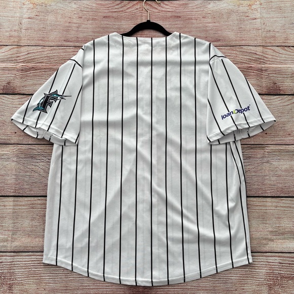 MLB • Los Marlins Classic Baseball Jersey - Adult Size XL - Collector’s Item - Picture 10 of 11
